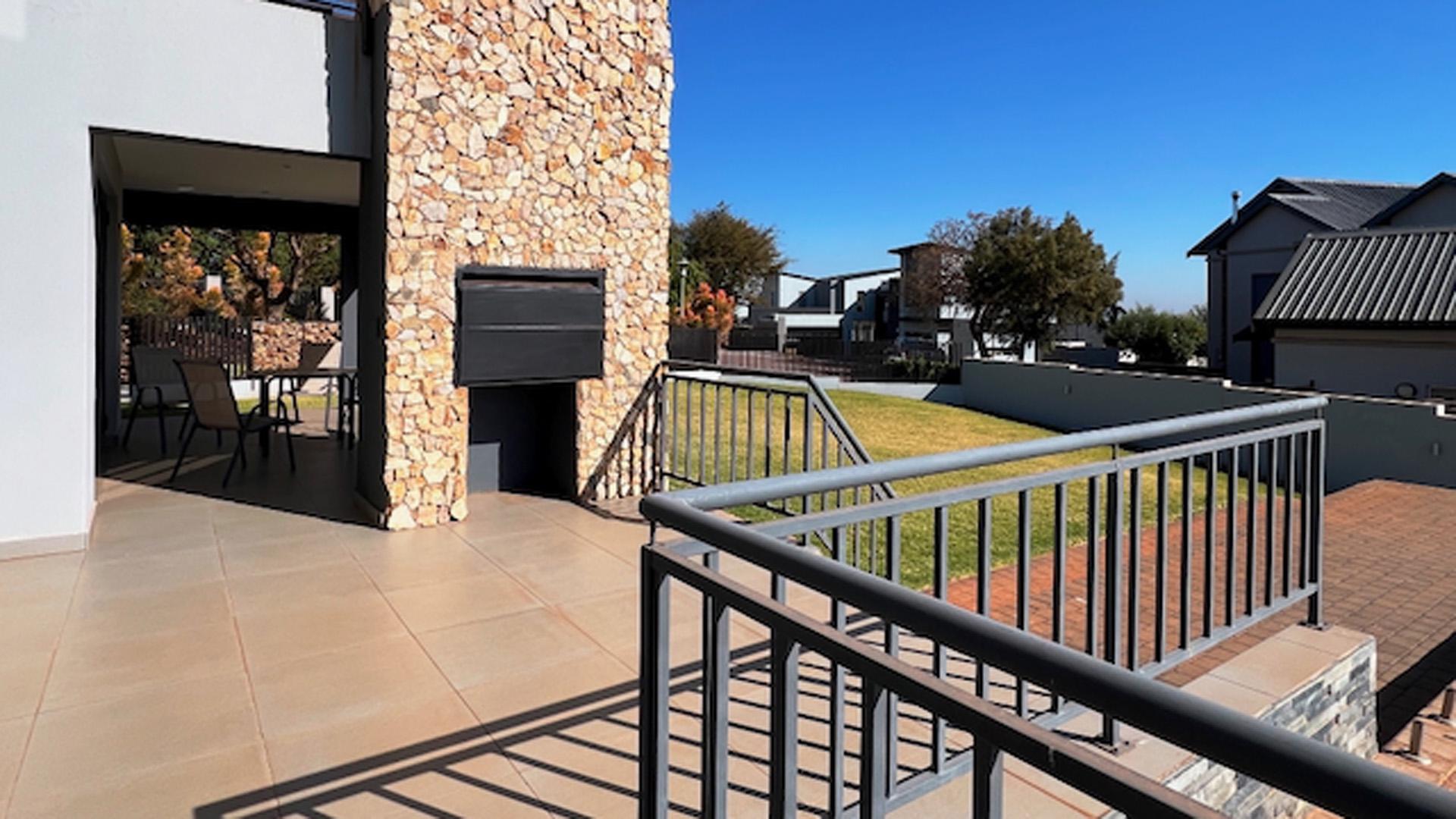 Braai Area of property in The Hills