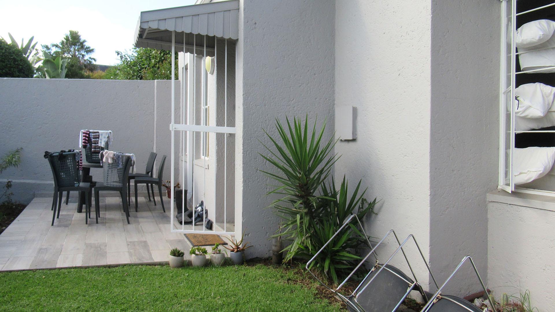 Backyard of property in Ferndale - JHB