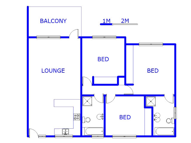 Ground Floor - 118m2 of property for sale in Barbeque Downs
