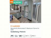 3 Bedroom 1 Bathroom Freehold Residence for Sale for sale in Suiderberg