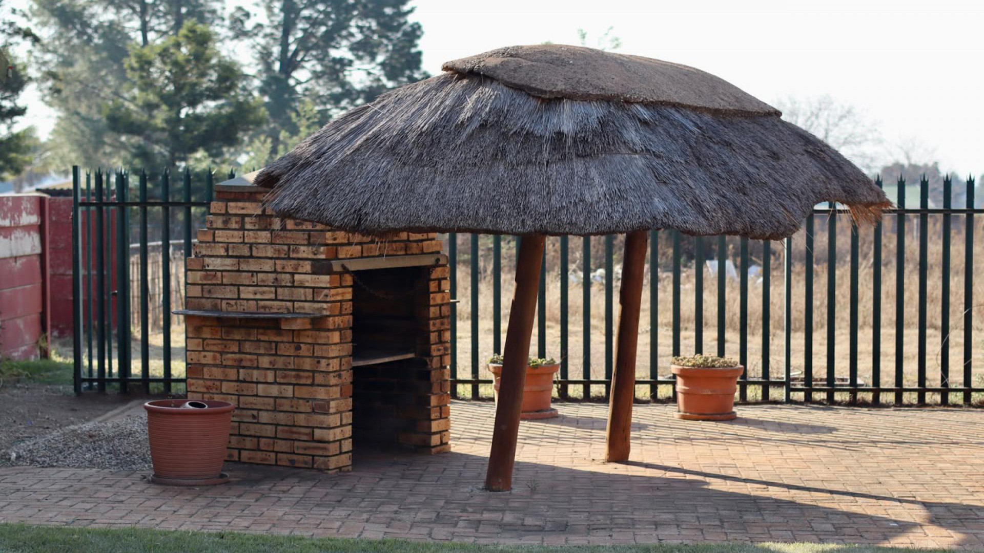 Braai Area of property in Randfontein