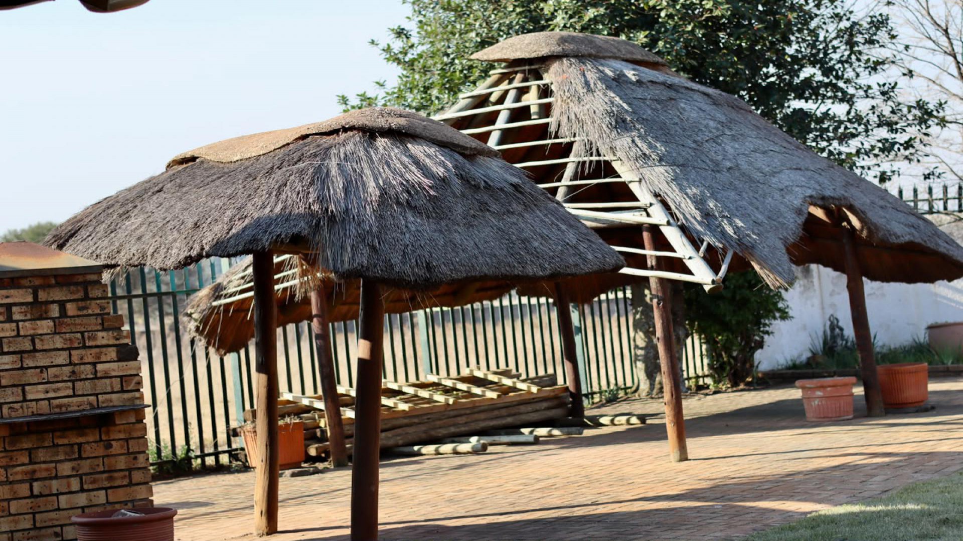 Braai Area of property in Randfontein