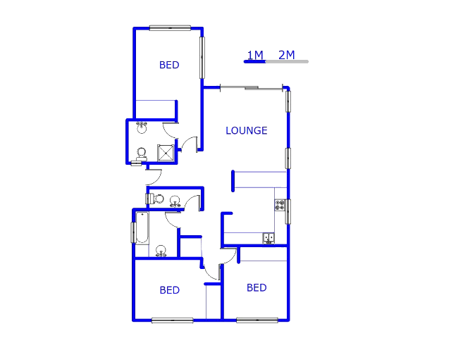 Ground Floor - 98m2 of property for sale in Sundowner