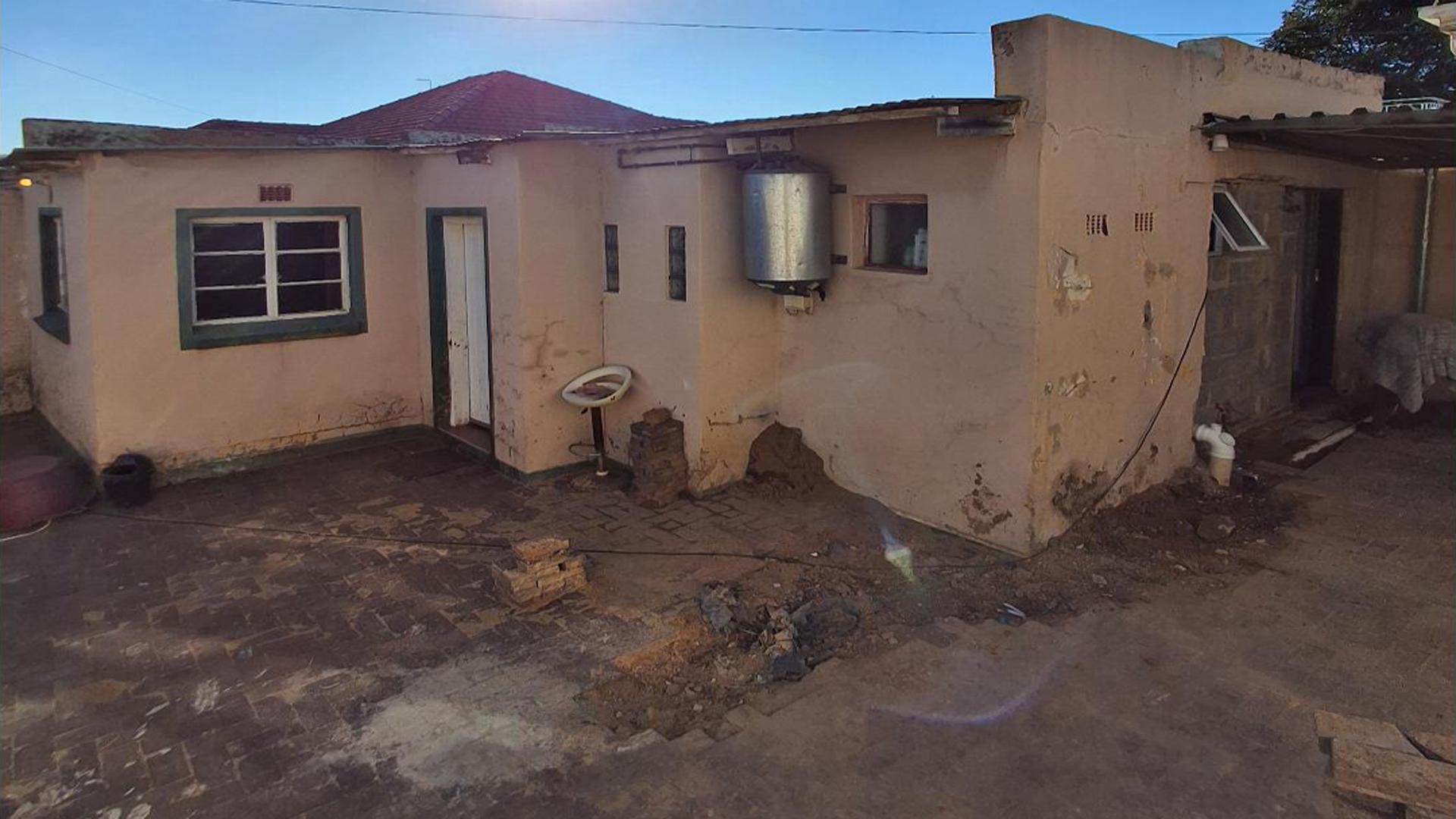 Backyard of property in Rosettenville