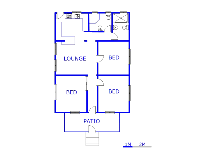 Ground Floor - 107m2 of property for sale in Langlaagte North