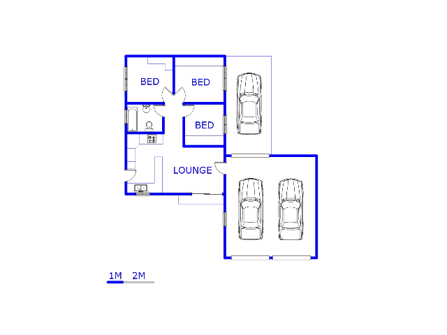 Floor plan of the property in The Orchards