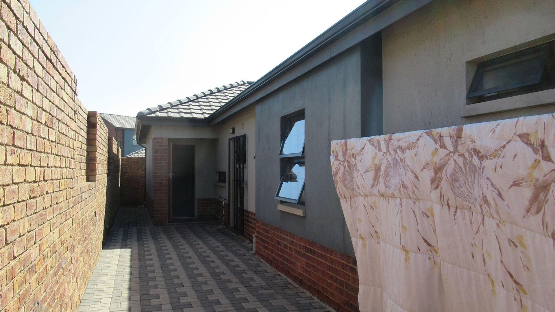 Backyard of property in Cosmo City