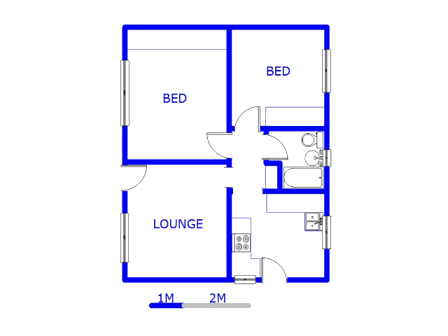 Ground Floor - 52m2 of property for sale in Eldorado Park AH