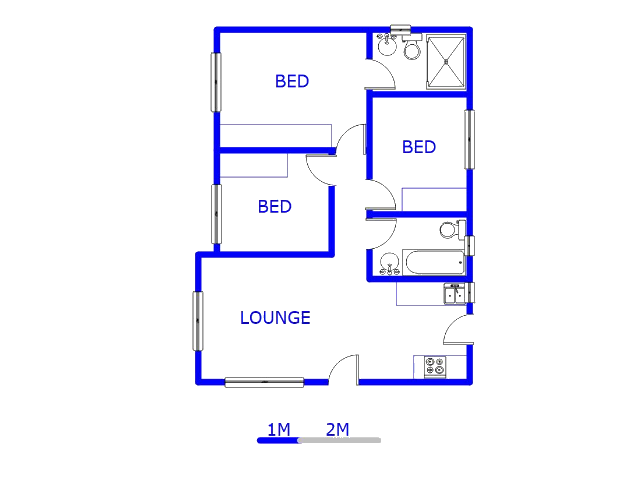 Ground Floor - 62m2 of property for sale in Olievenhoutbos