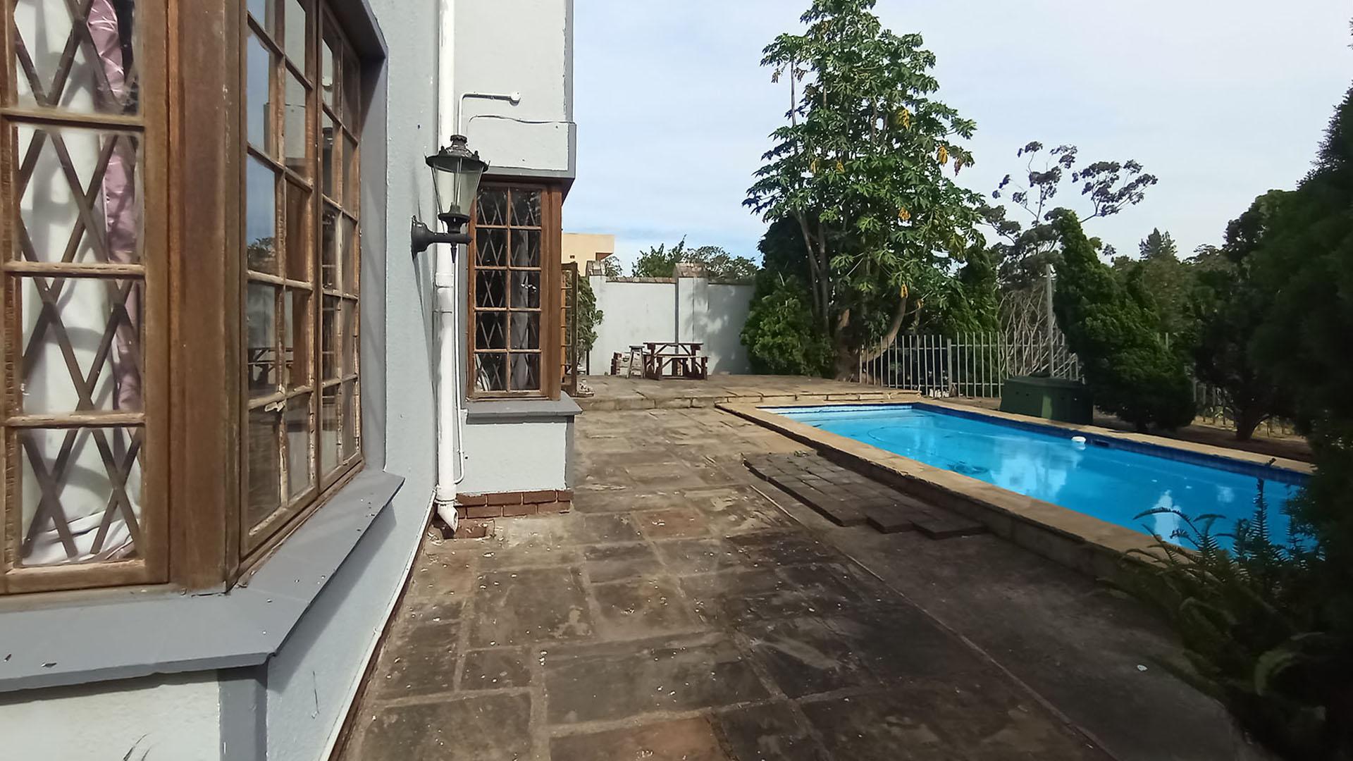Backyard of property in Westridge