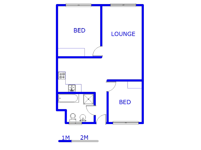 Ground Floor - 63m2 of property for sale in Grand Central