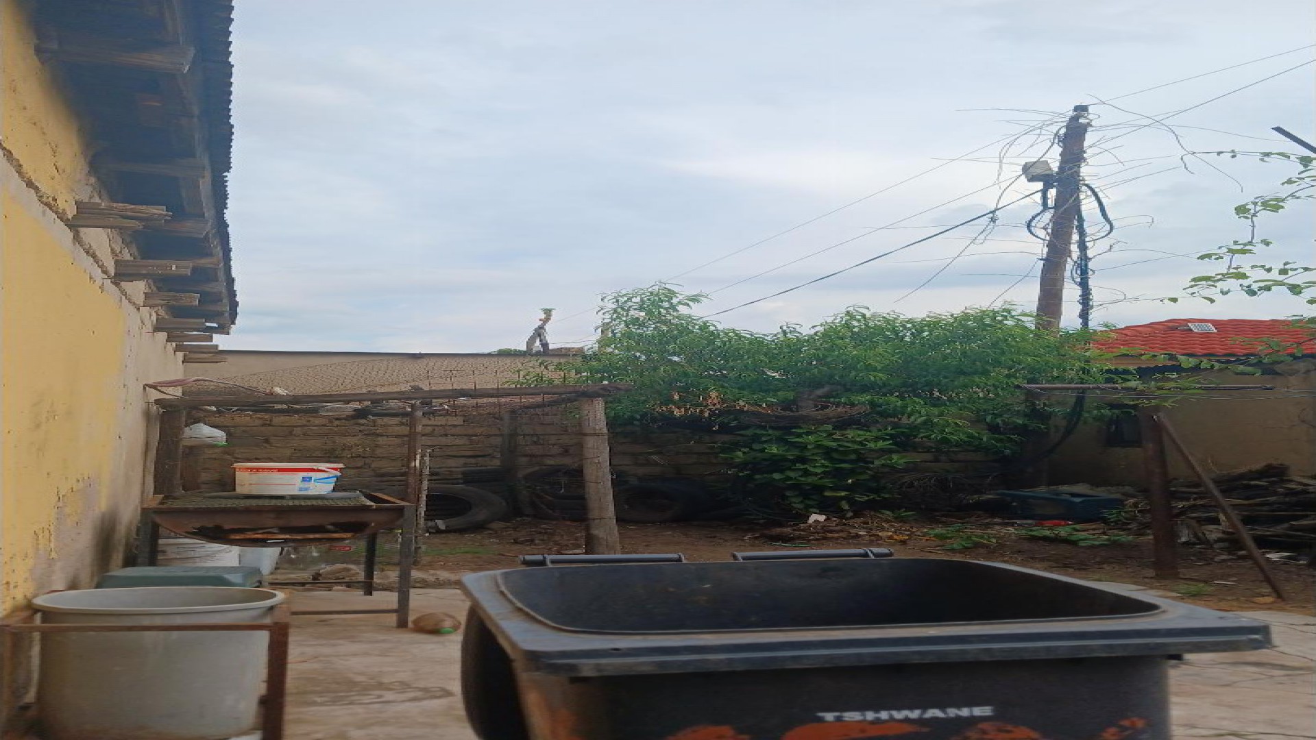 Backyard of property in Temba