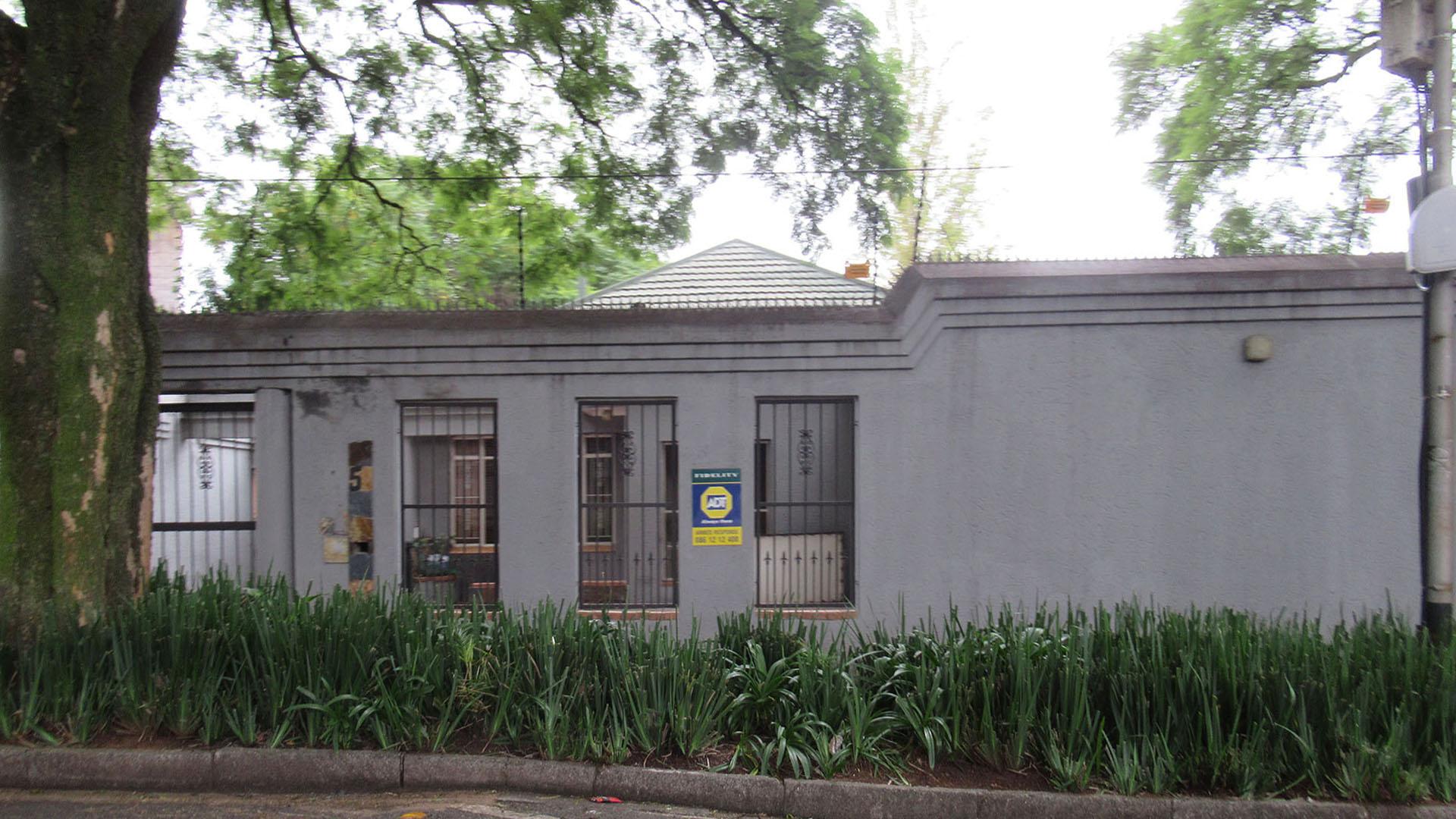 Front View of property in Kensington - JHB