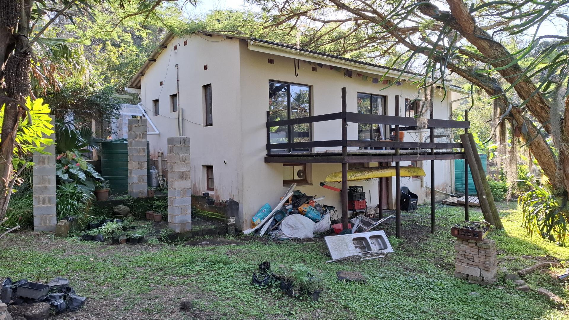 Backyard of property in Port Edward
