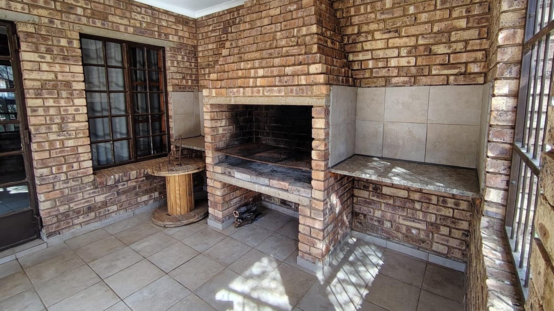 Braai Area of property in Thabazimbi