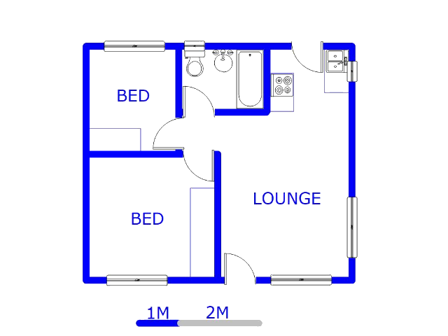 Ground Floor - 40m2 of property for sale in Protea Glen