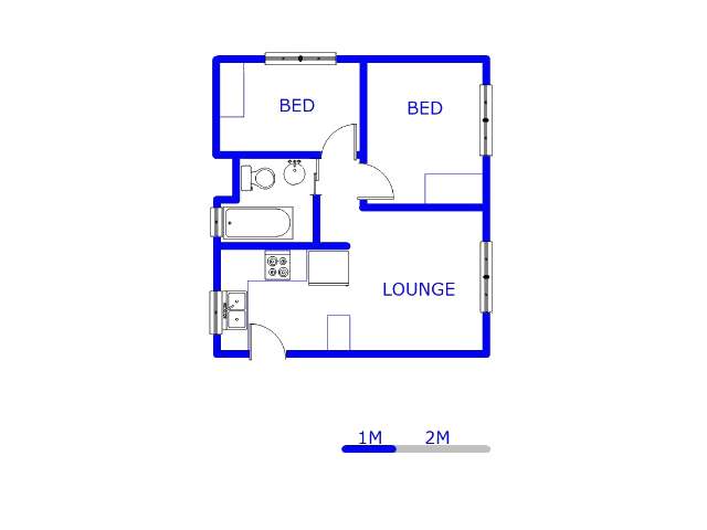 Ground Floor - 35m2 of property for sale in Jabulani