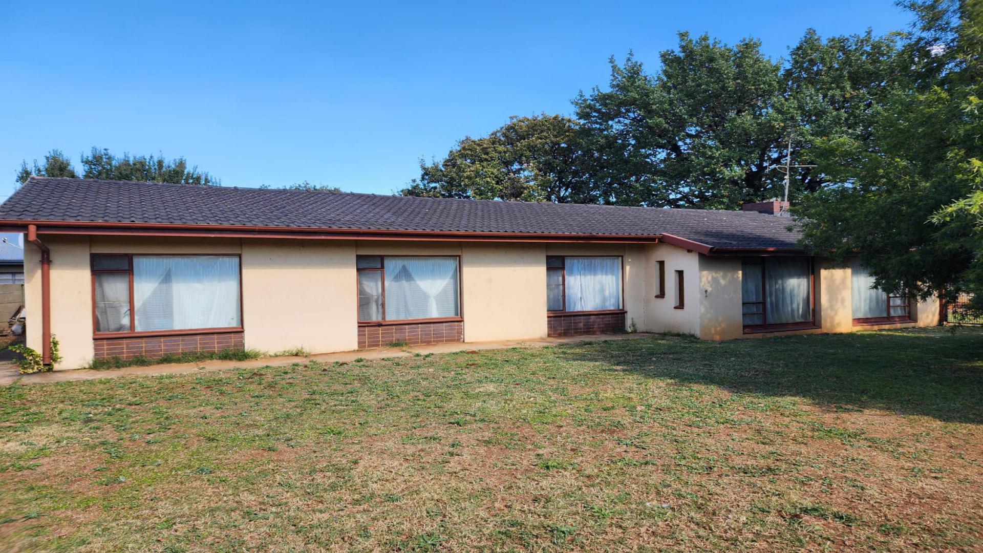 Backyard of property in Sasolburg