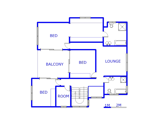 1st Floor - 155m2 of property for sale in Northcliff