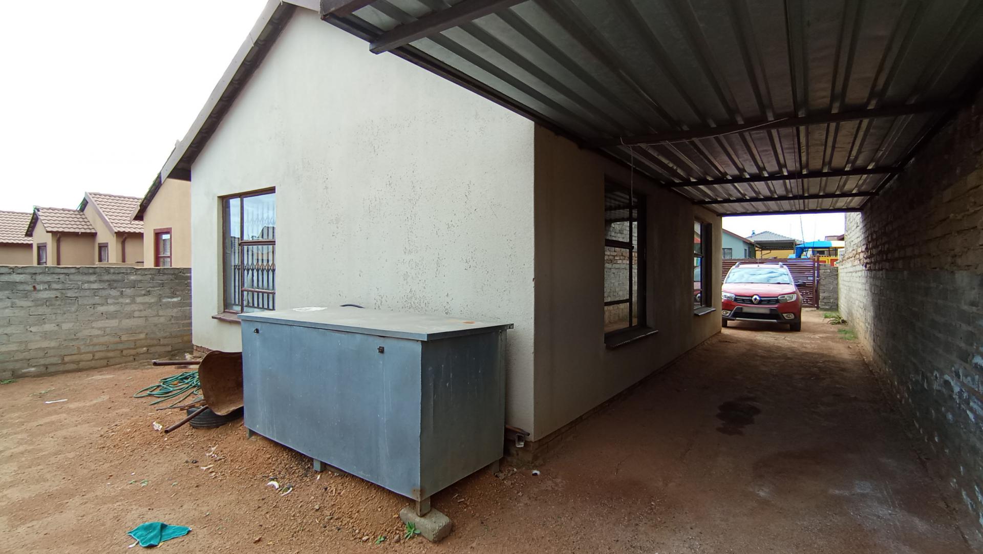 Backyard of property in Soshanguve East