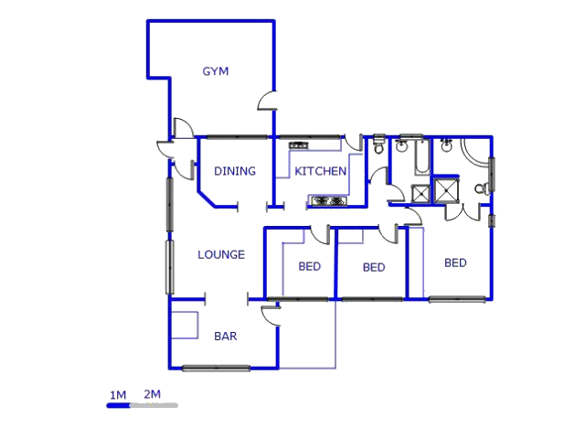 Ground Floor - 264m2 of property for sale in Bluff