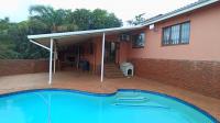 Backyard of property in Bluff