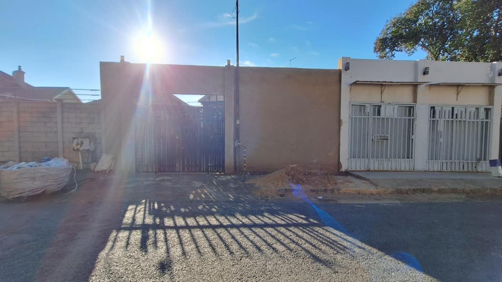Front View of property in Kensington - JHB