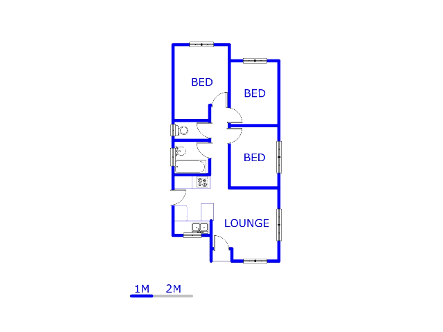 Ground Floor - 53m2 of property for sale in Soshanguve East