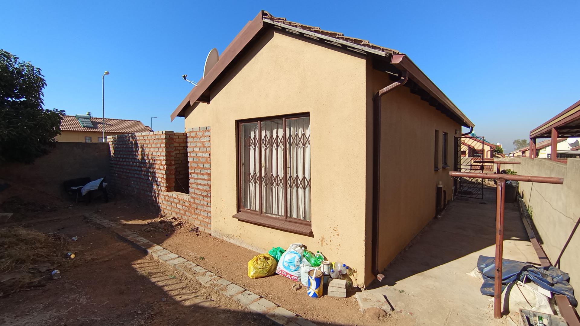 Backyard of property in Soshanguve East