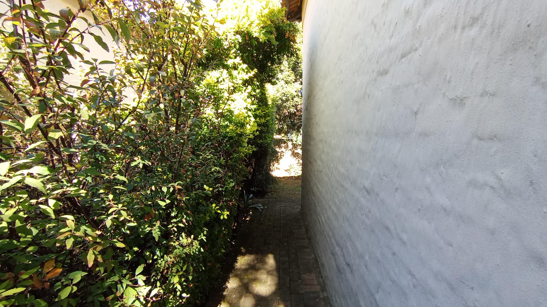 Backyard of property in Kyalami Hills
