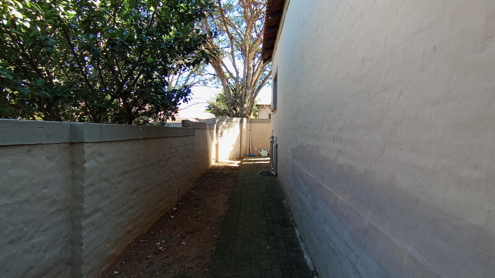 Backyard of property in Kyalami Hills