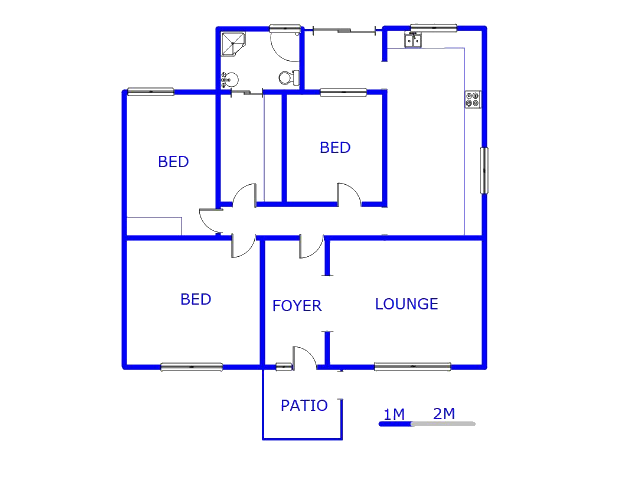 Ground Floor - 138m2 of property for sale in Rosettenville