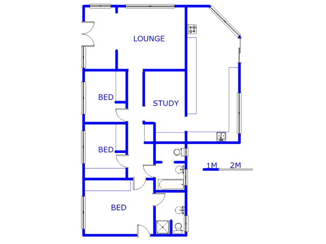 Ground Floor - 128m2 of property for sale in Witpoortjie