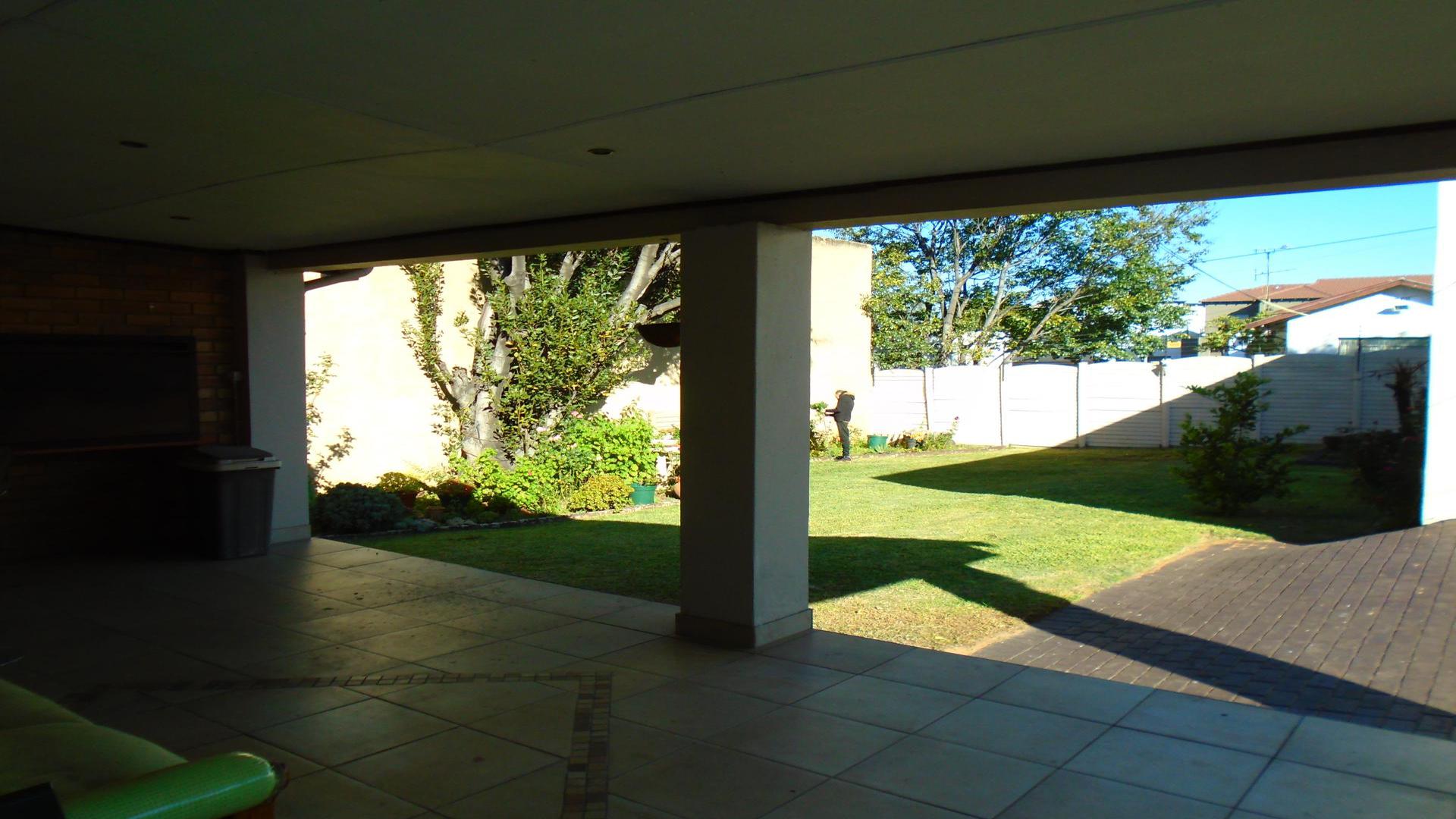 Patio of property in South Crest