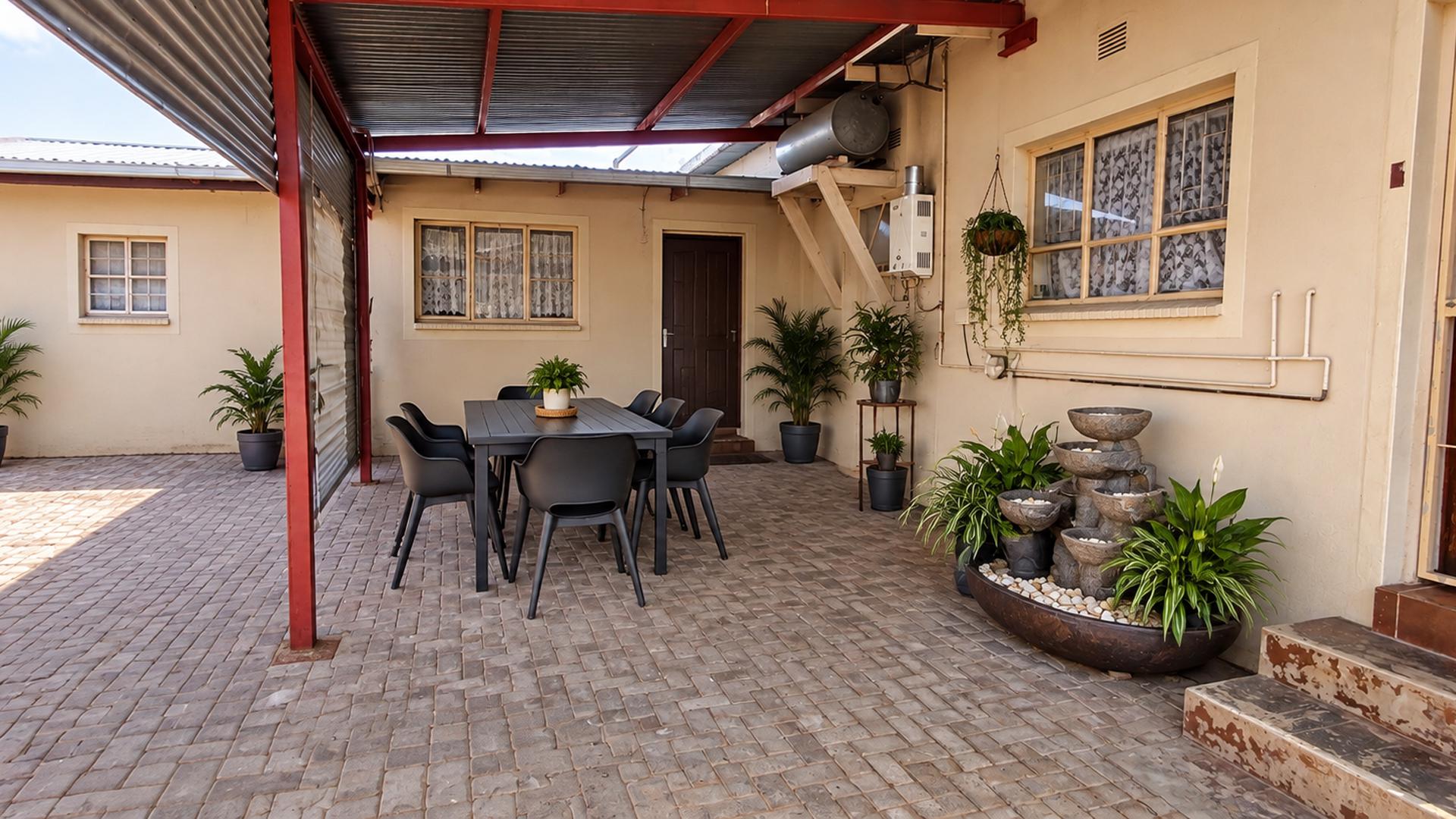 Patio of property in New Bethal East