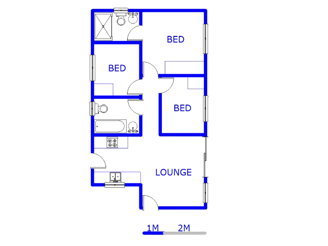 Ground Floor - 54m2 of property for sale in Albertsdal