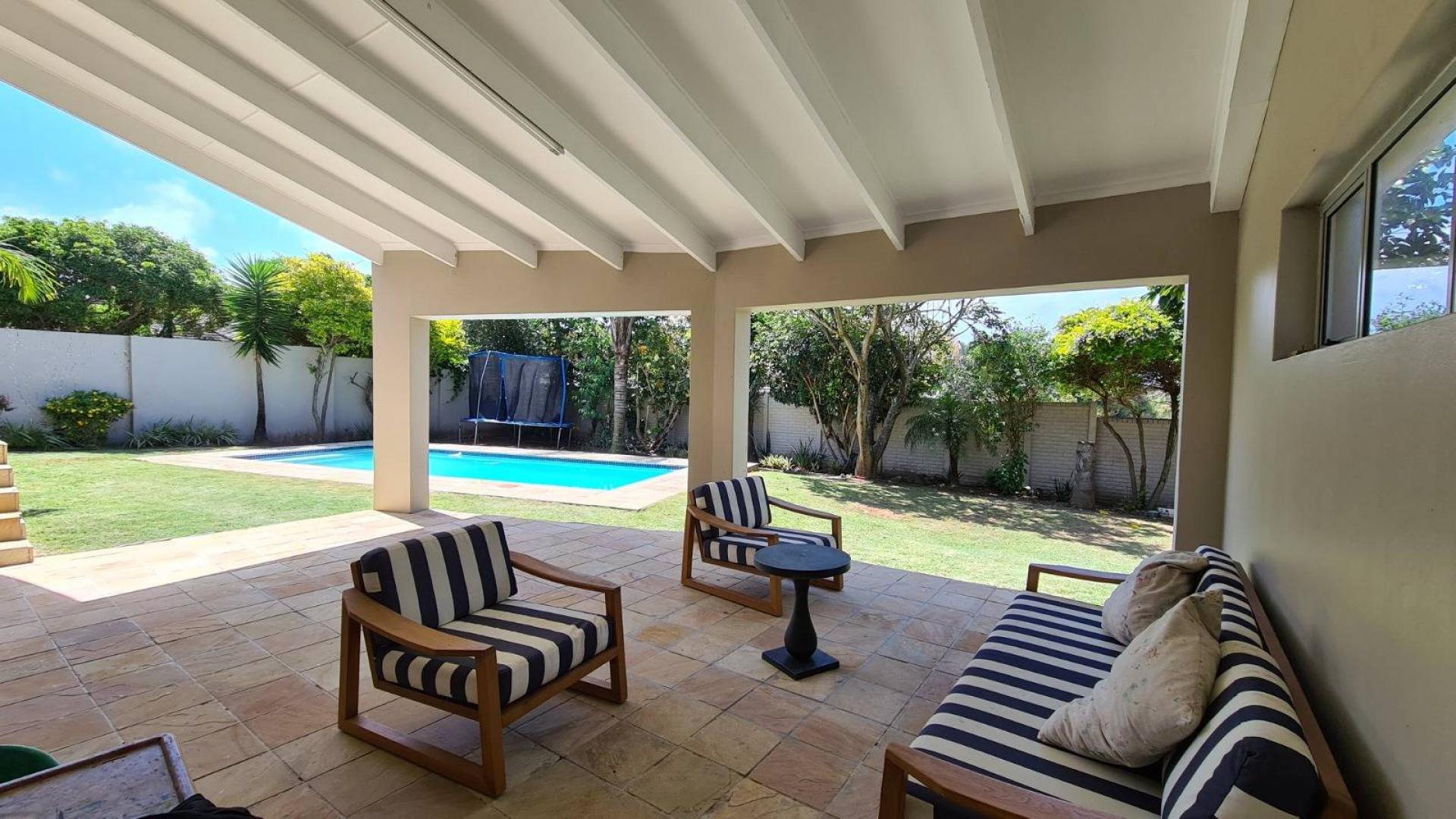Patio of property in Nahoon
