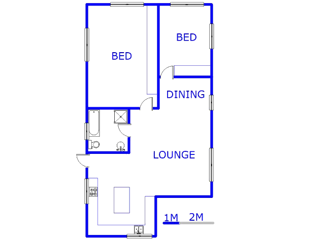 Ground Floor - 108m2 of property for sale in Three Rivers