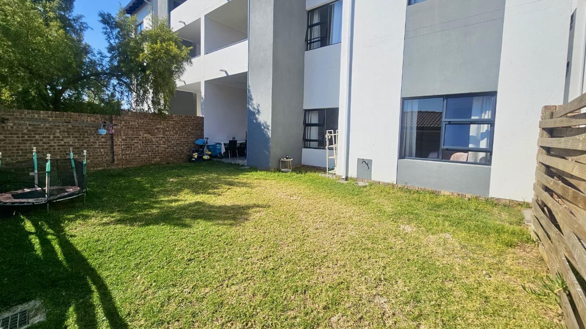 Backyard of property in Noordhang