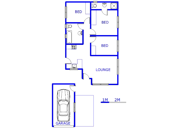 Ground Floor - 91m2 of property for sale in Kosmosdal