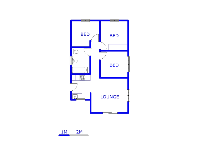 Ground Floor - 55m2 of property for sale in Soshanguve East