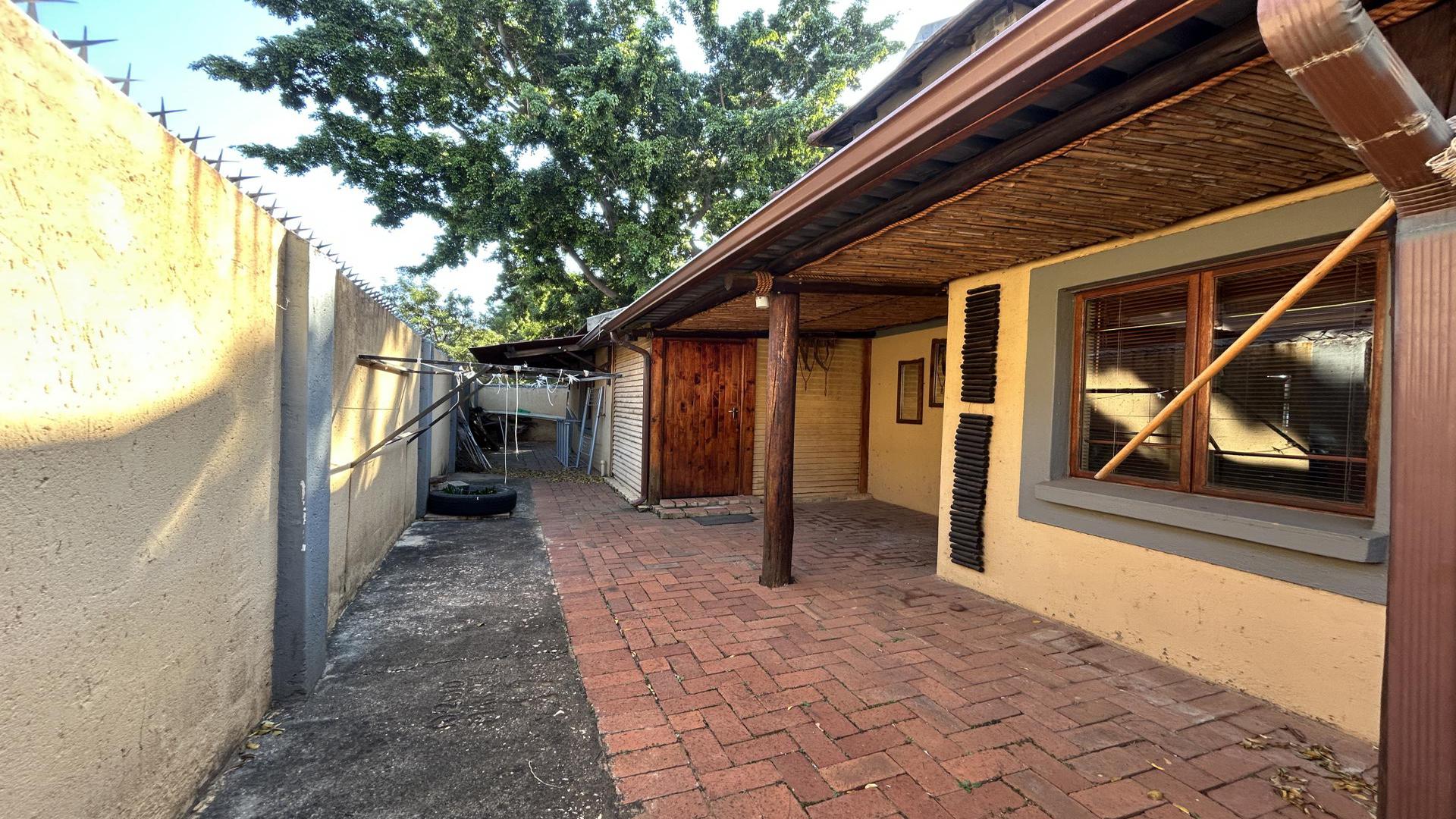 Backyard of property in Heatherview