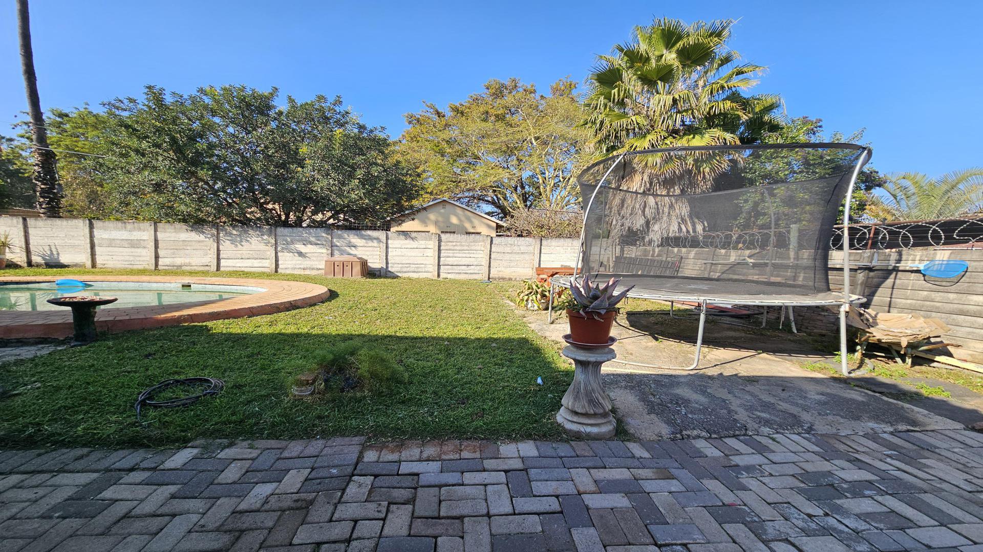 Backyard of property in Brits