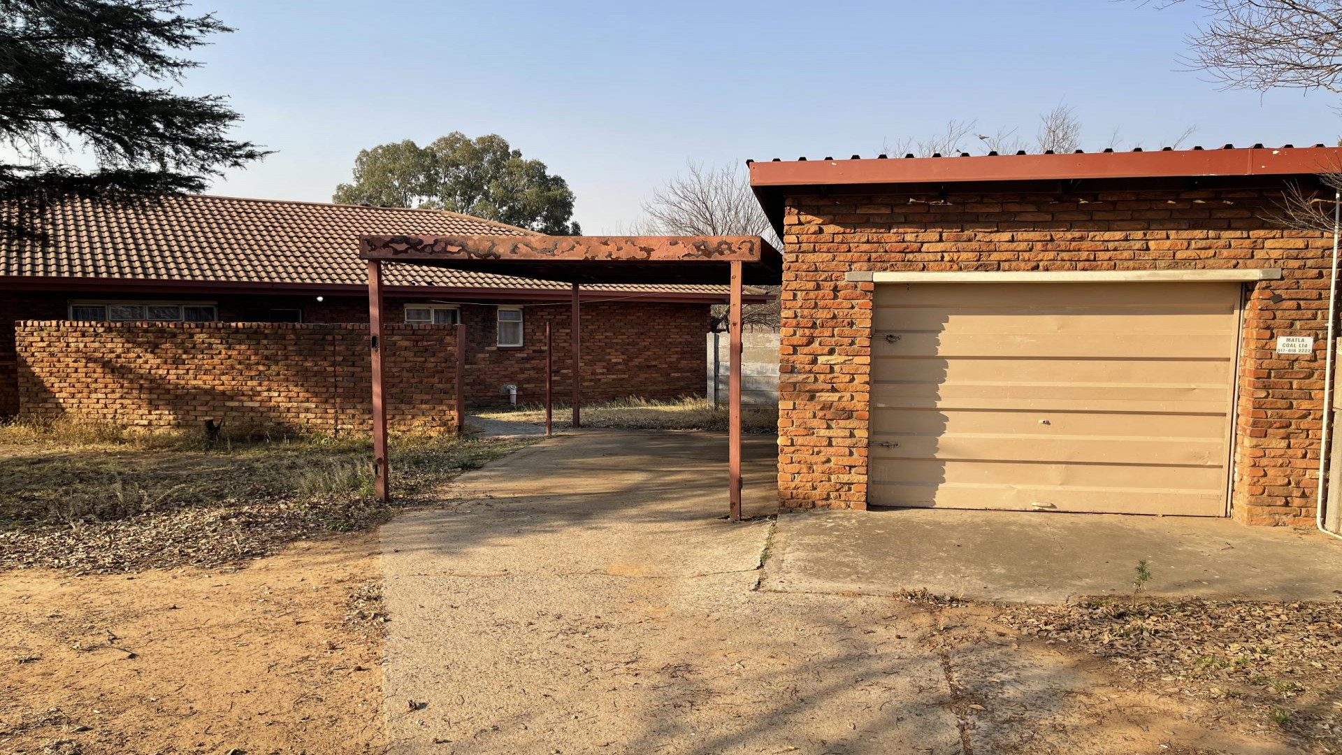Front View of property in Kriel