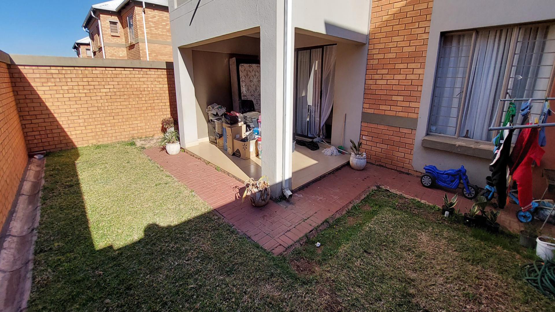 Backyard of property in Andeon