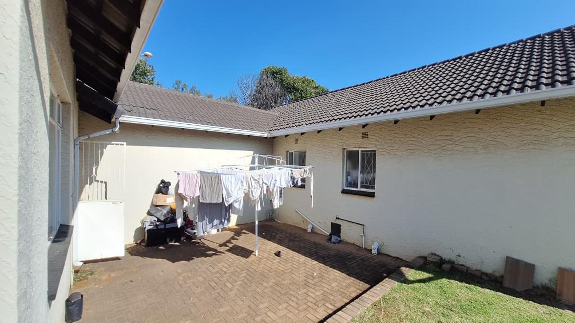 Backyard of property in Parkrand