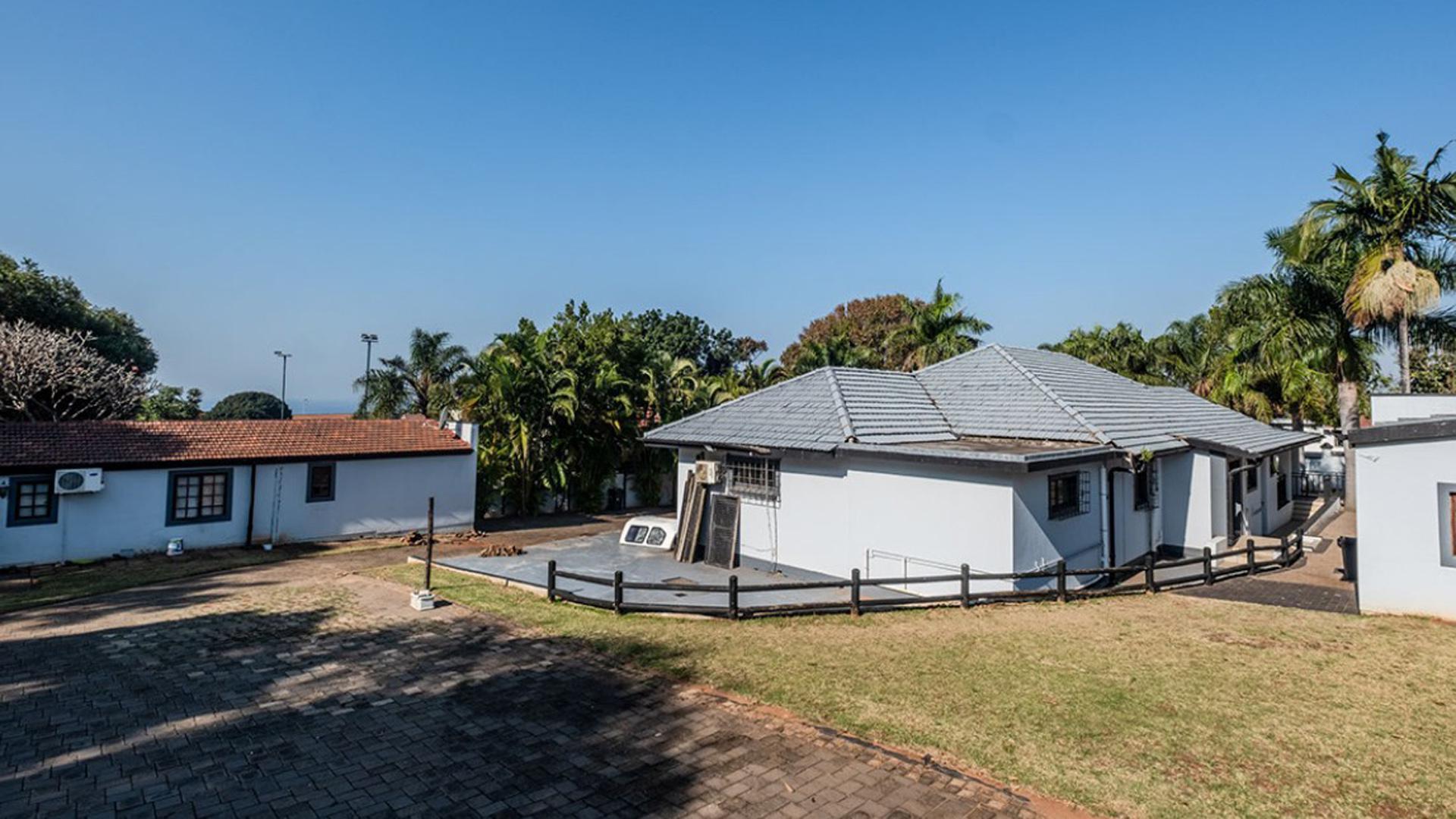 Backyard of property in Durban North 