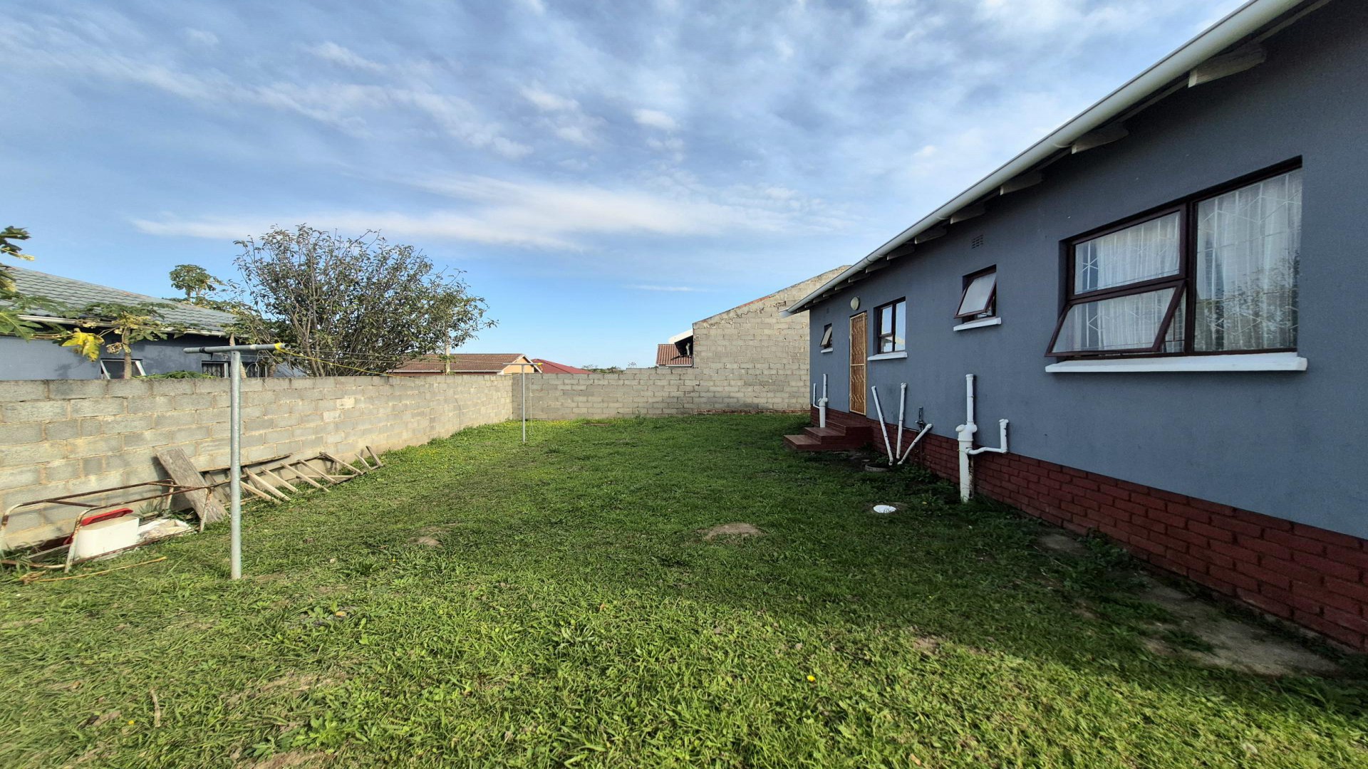 Backyard of property in Haven Hills
