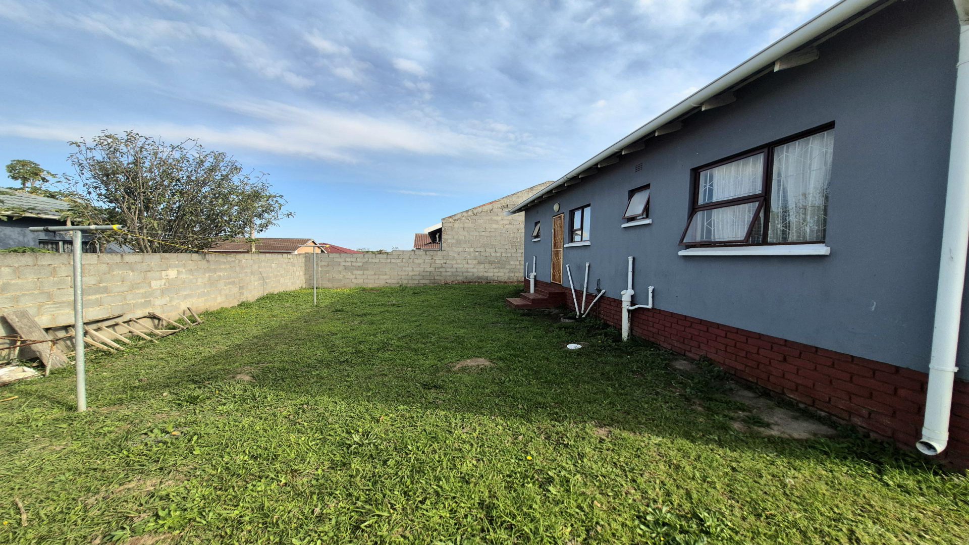 Backyard of property in Haven Hills