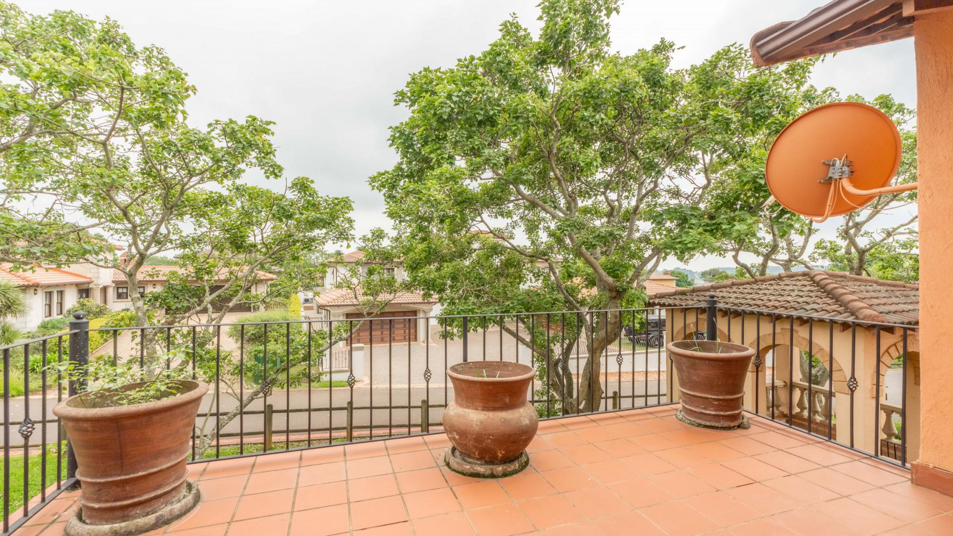 Balcony of property in Plantations